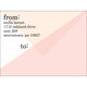 Chic Abstract Shipping Labels Image 2 of 3
